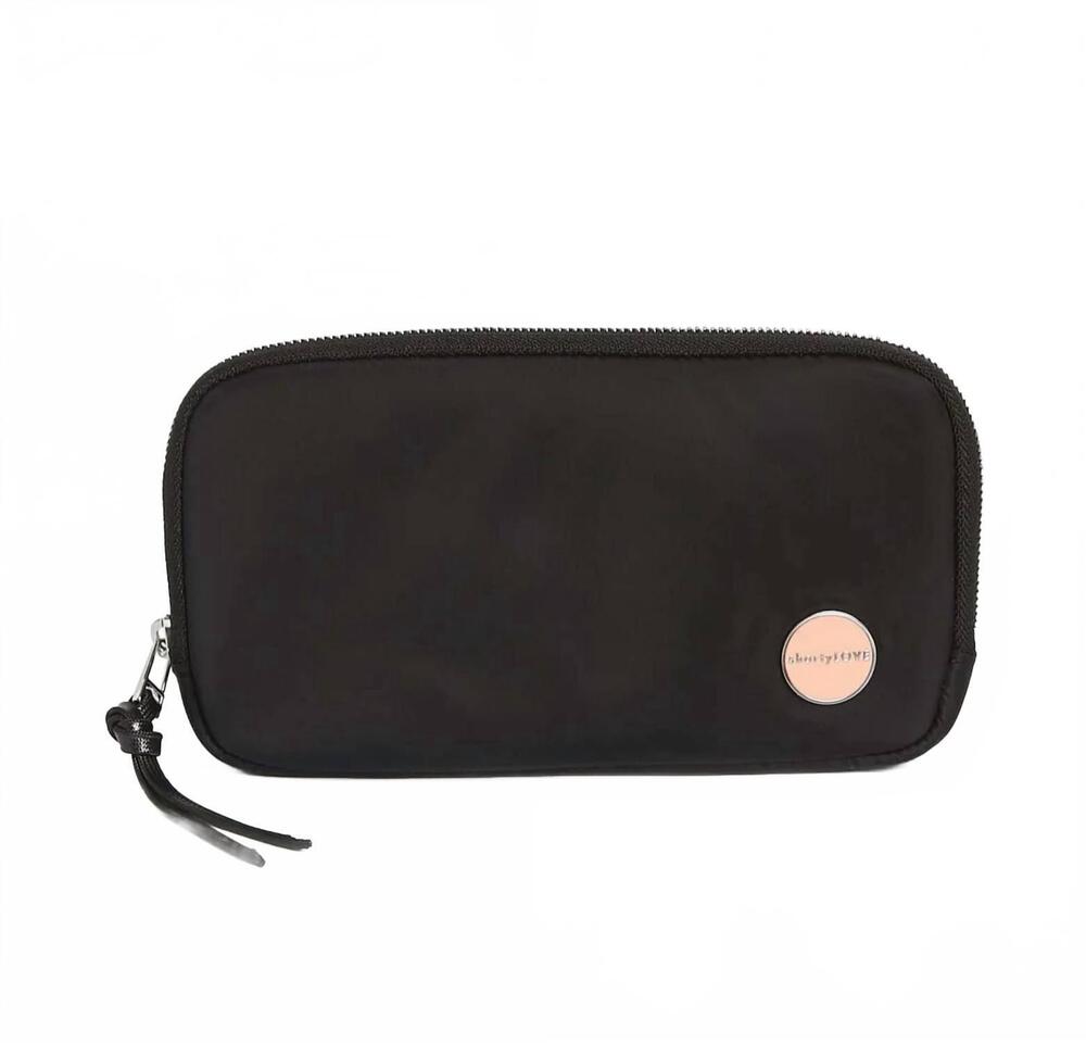 NEW SHORTY LOVE women's jetty clutch wallet in black